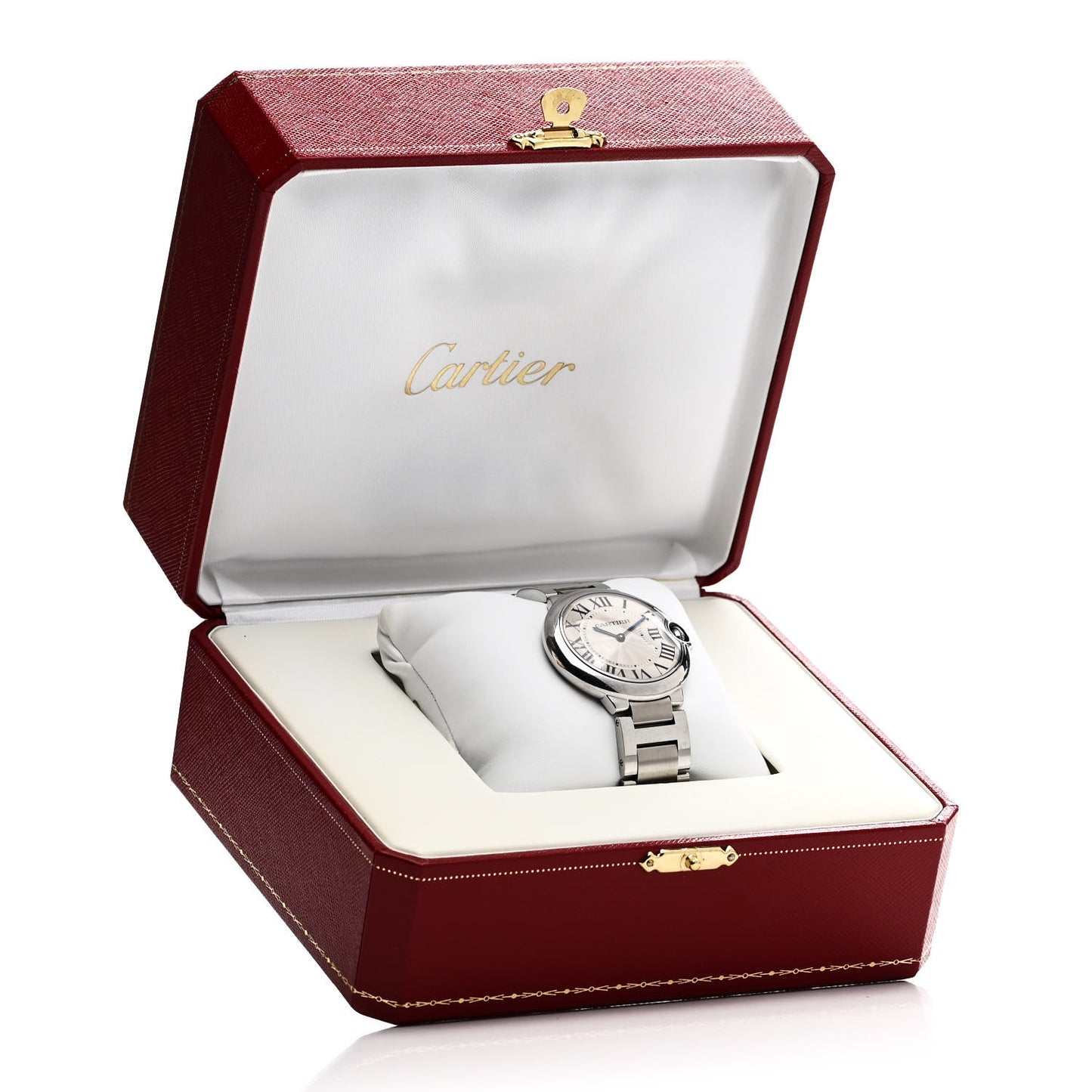 Stainless Steel 36mm Ballon Bleu De Cartier Quartz Watch