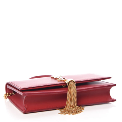 Saint Laurent Smooth Calfskin Classic Monogram Kate Tassel Chain Wallet New Lipstick 4 of 7