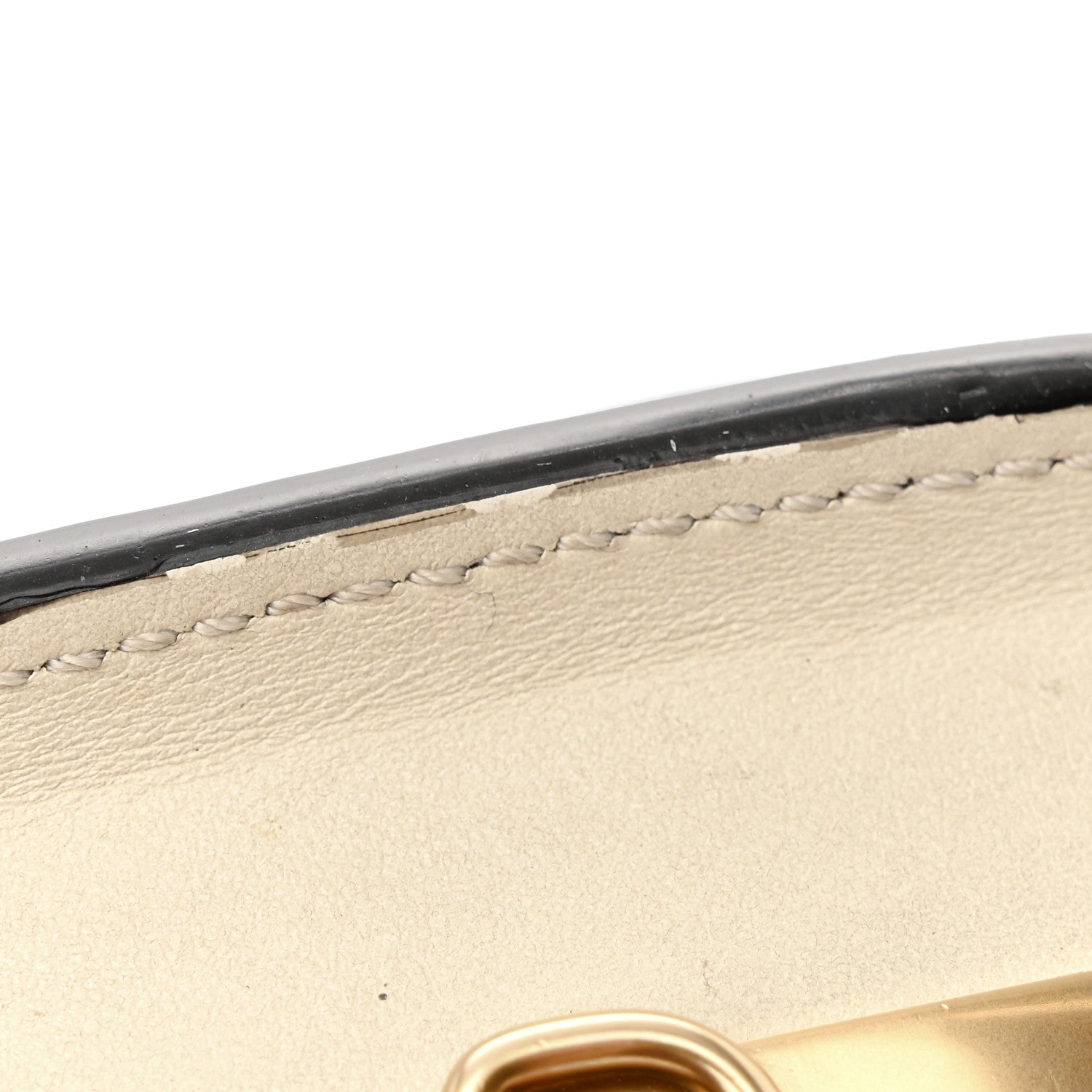 Chloe Calfskin Small Nile Bracelet Minaudiere Bag Off White 20 of 22