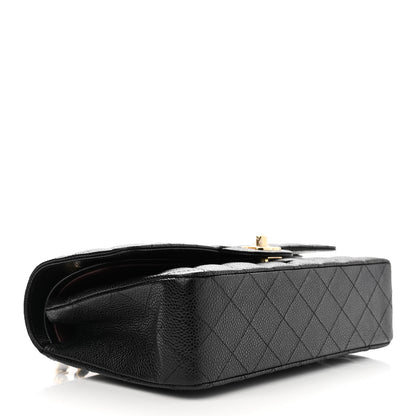 Chanel Caviar Quilted Medium Double Flap Black 4 of 11