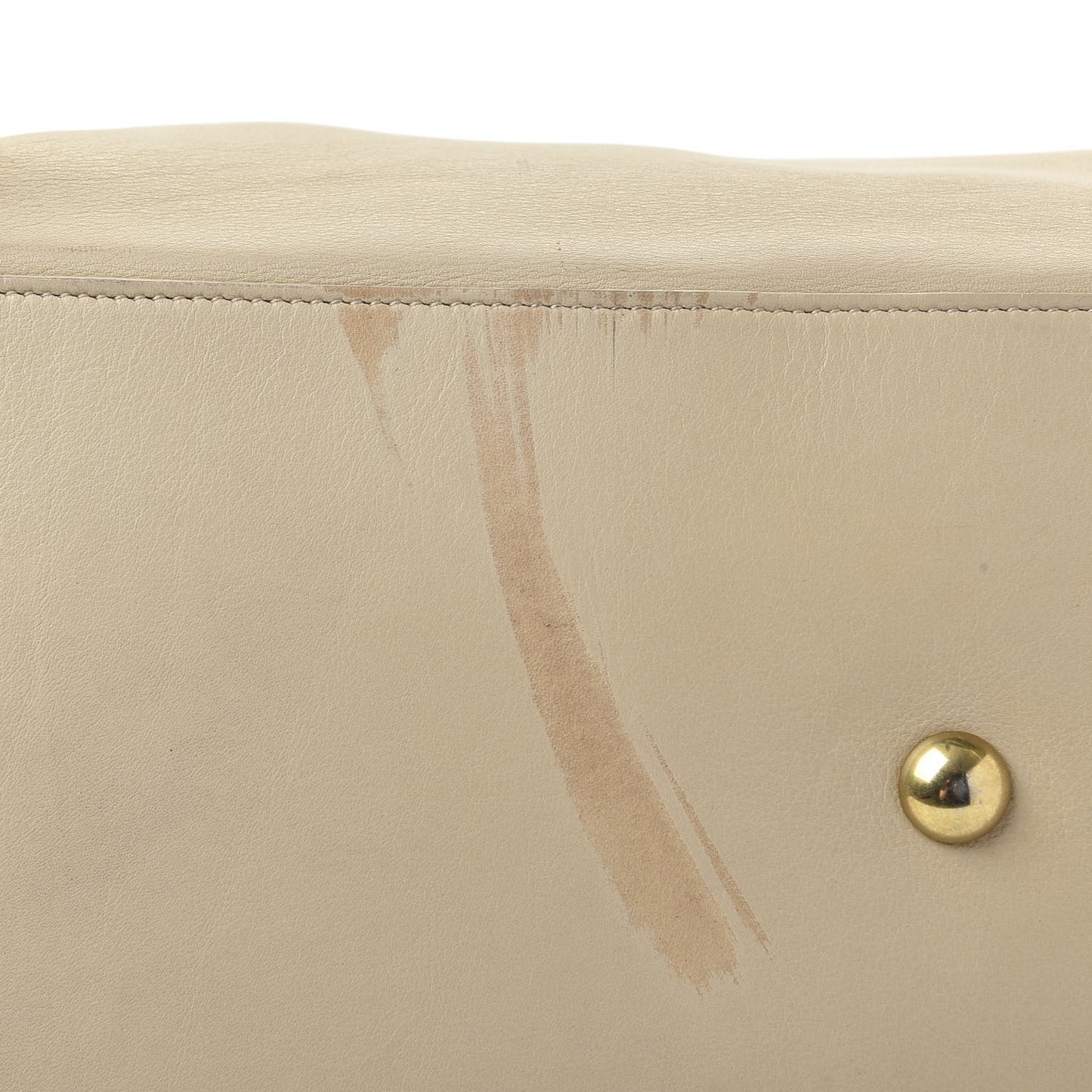Calfskin Medium Classic Y Cabas Beige