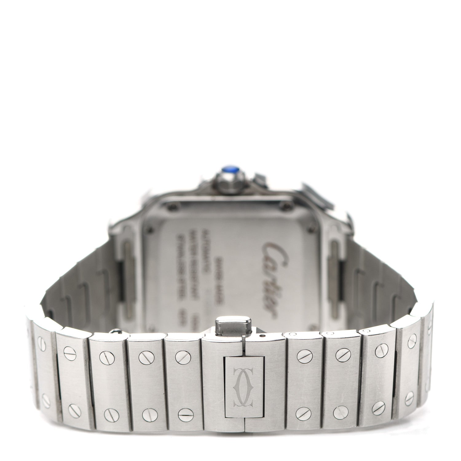 Cartier Stainless Steel 35mm Santos de Cartier Automatic Watch 4 of 6