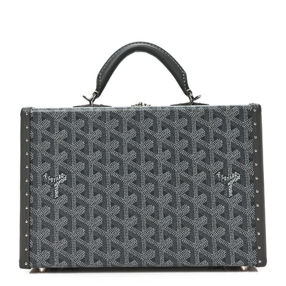 Goyard Goyardine Grand Hotel Trunk Bag Grey 1 of 9