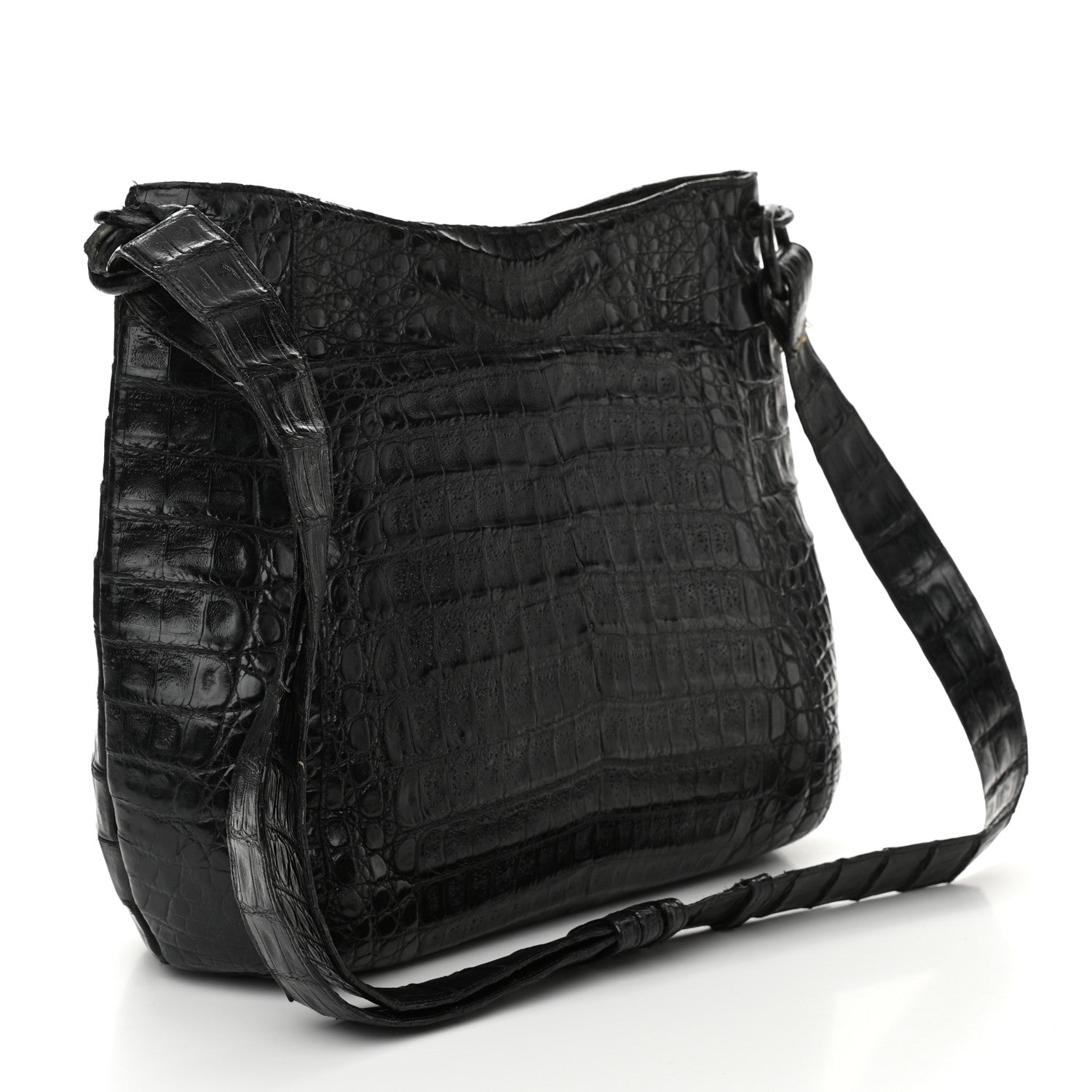 Nancy Gonzalez Crocodile Crossbody Bag Black 4 of 14