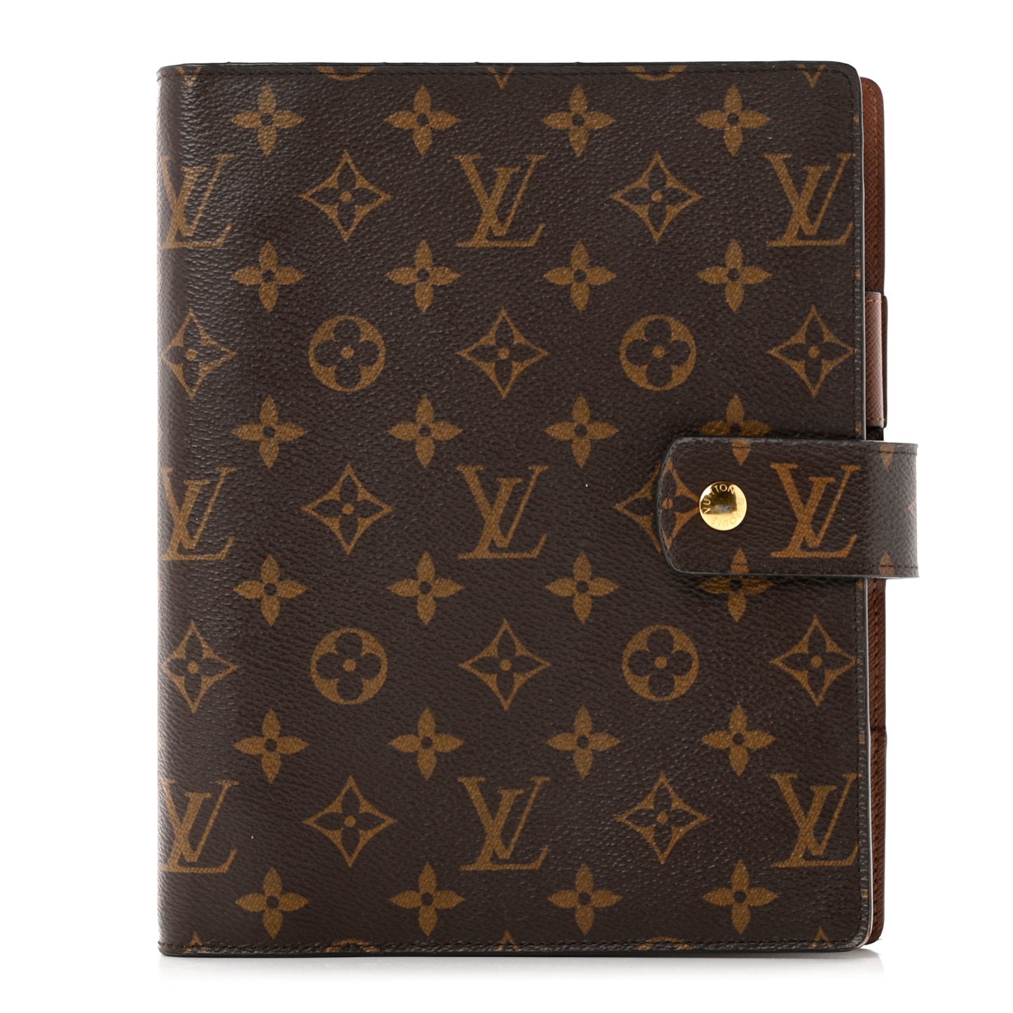 Monogram Large Ring Agenda Cover