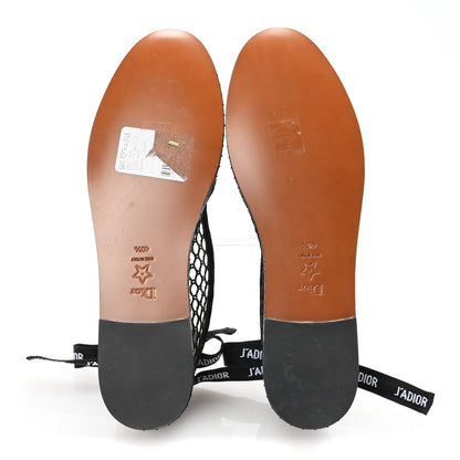 Christian Dior Suede Resille Suede Nicely-D Ballet Flat 40.5 Black 6 of 11