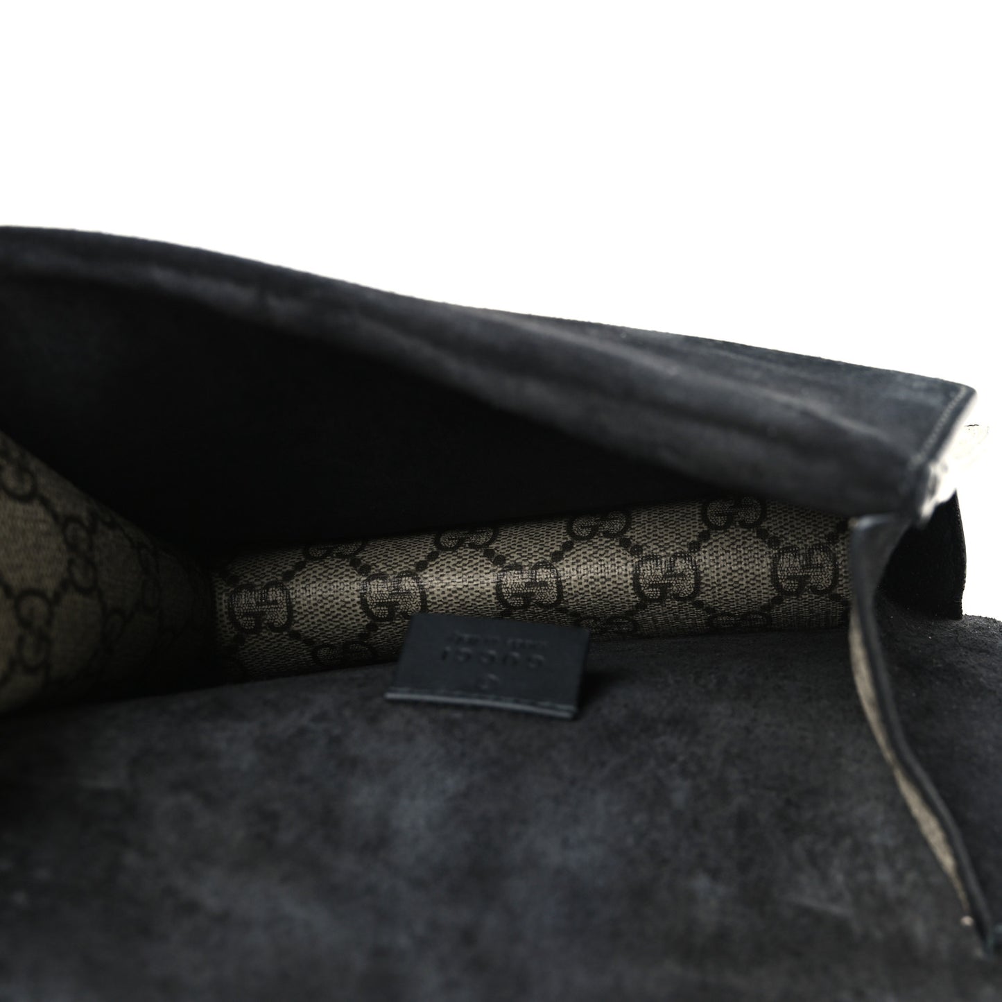 GG Supreme Monogram Mini Dionysus Shoulder Bag Black