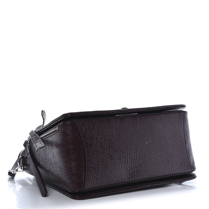Jimmy Choo Soft Vintage Goatskin Helia Top Handle Bag Bordeaux 4 of 14