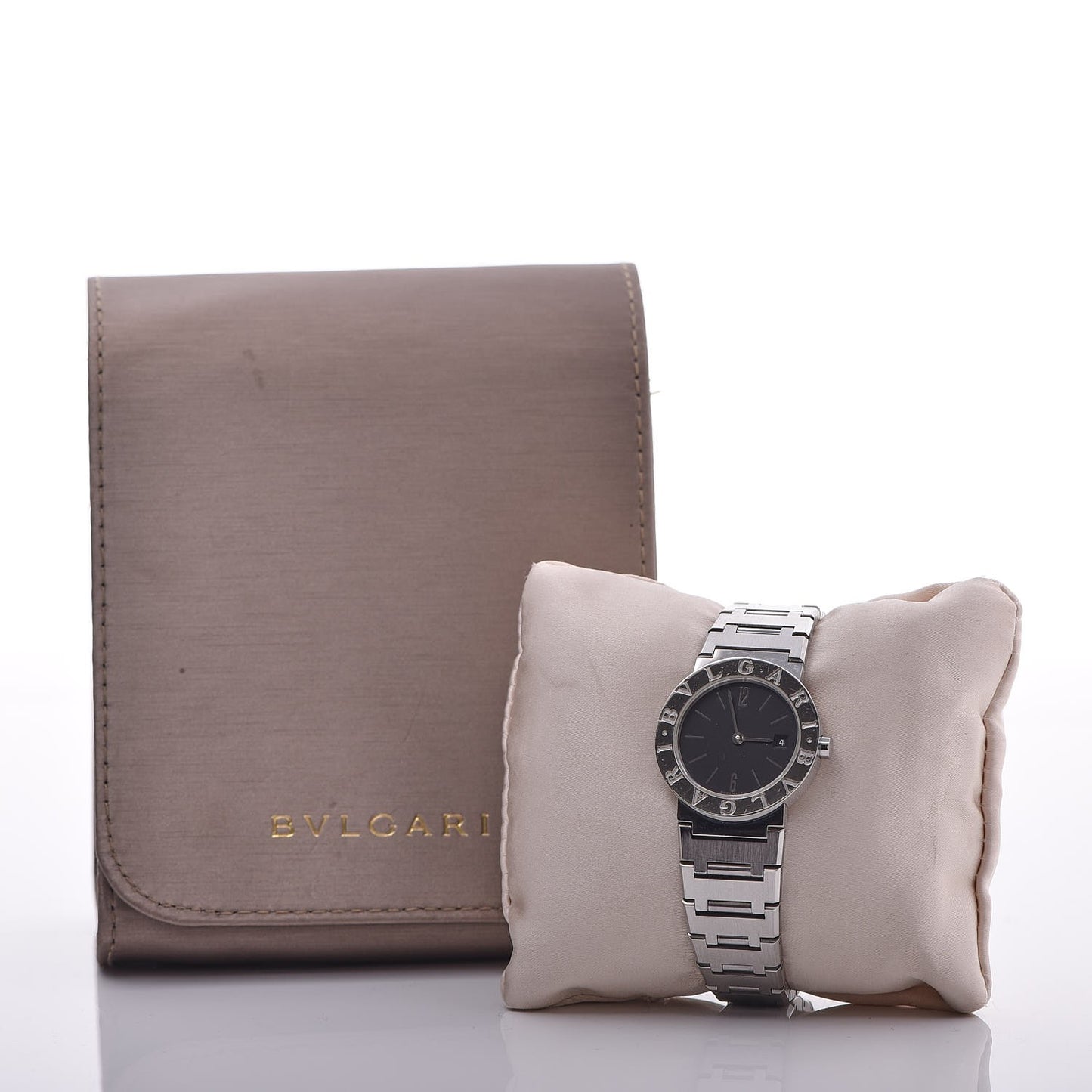 Stainless Steel 26mm Quartz Watch Black