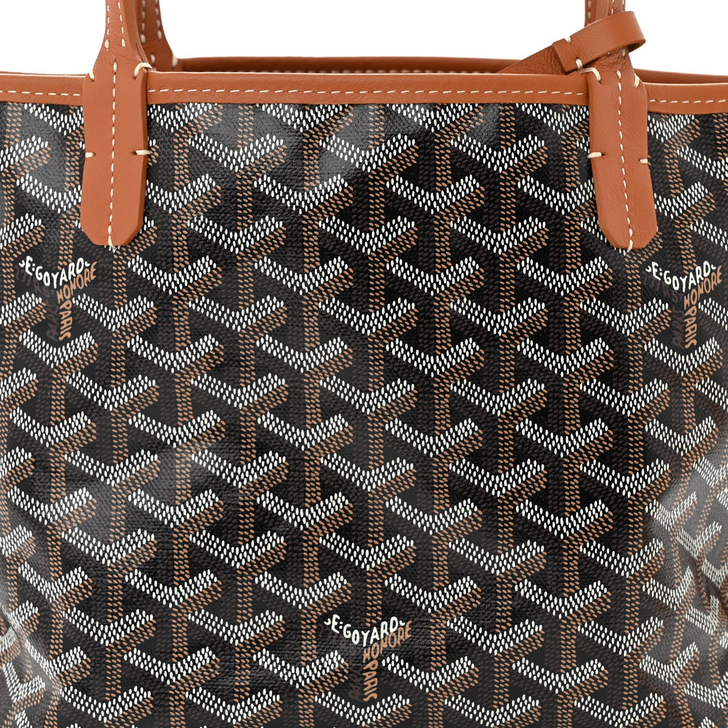 Goyard Goyardine Reversible Mini Anjou Black Gold 13 of 18