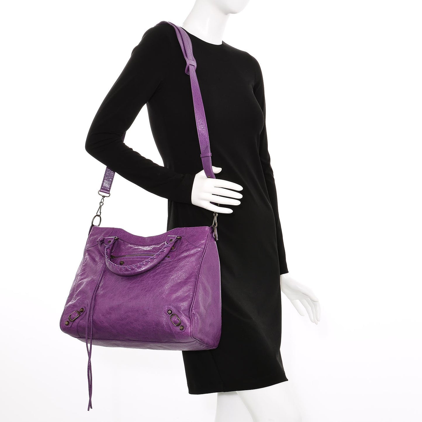 Agneau Classic Hardware Velo Ultraviolet