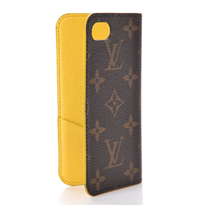 Louis Vuitton Monogram iPhone 7/8 Folio Case Yellow 3 of 8