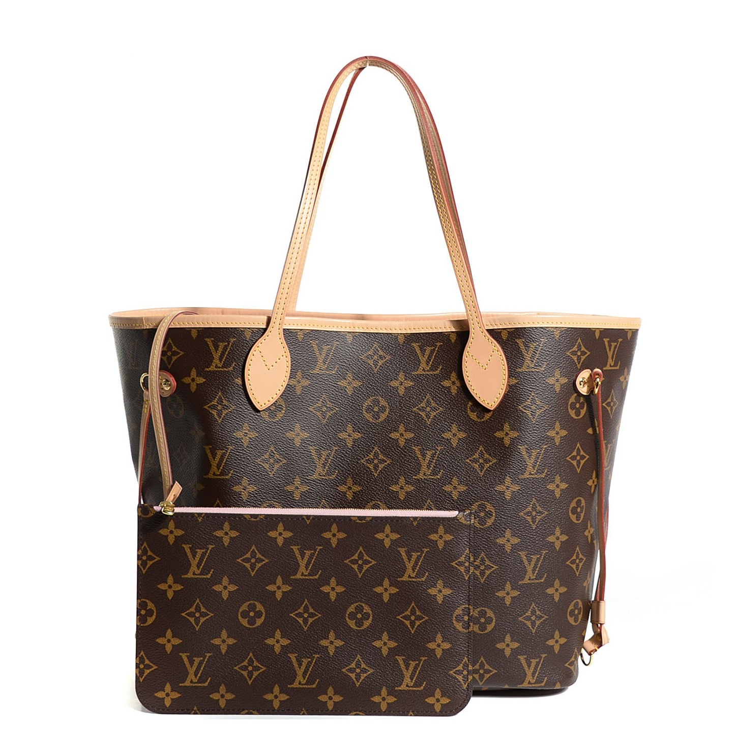 Monogram Neo Neverfull MM Rose Ballerine