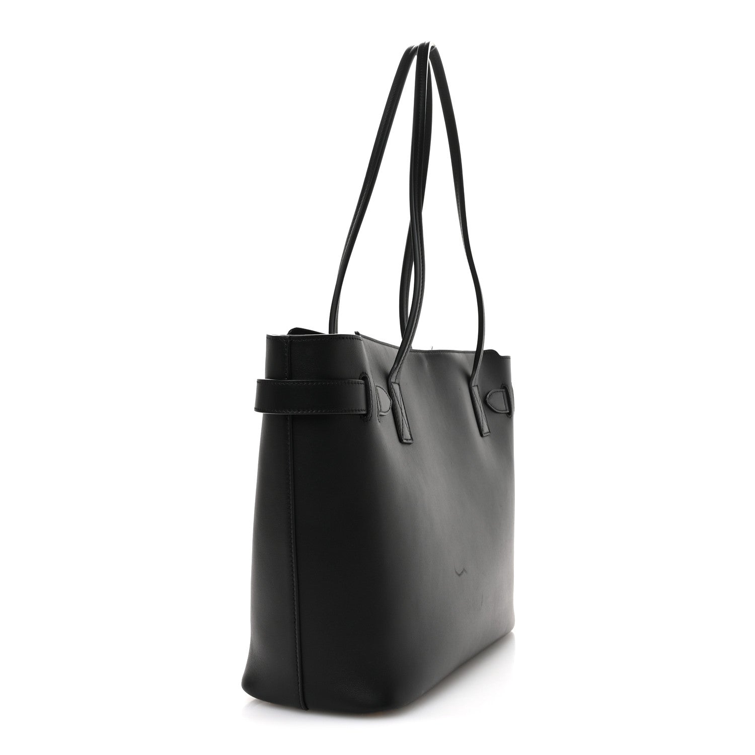Balenciaga Smooth Calfskin Medium Bel Tote Bag Black 3 of 9