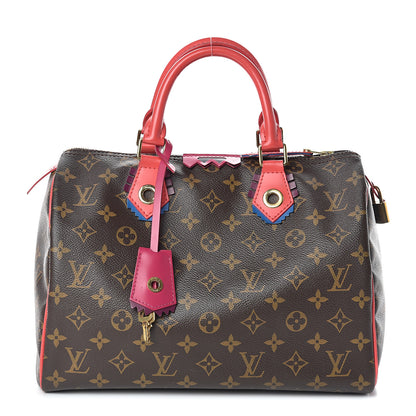 Louis Vuitton Monogram Totem Speedy 30 Flamingo 1 of 8