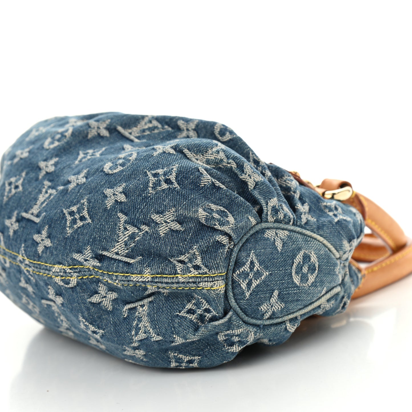 Monogram Denim Pleaty Blue