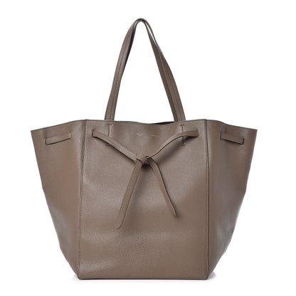 Celine Soft Grained Calfskin Medium Belt Cabas Phantom Taupe 1 of 12