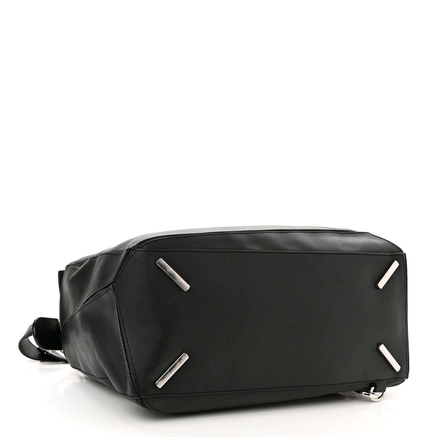 Calfskin Large Puzzle Bag Black