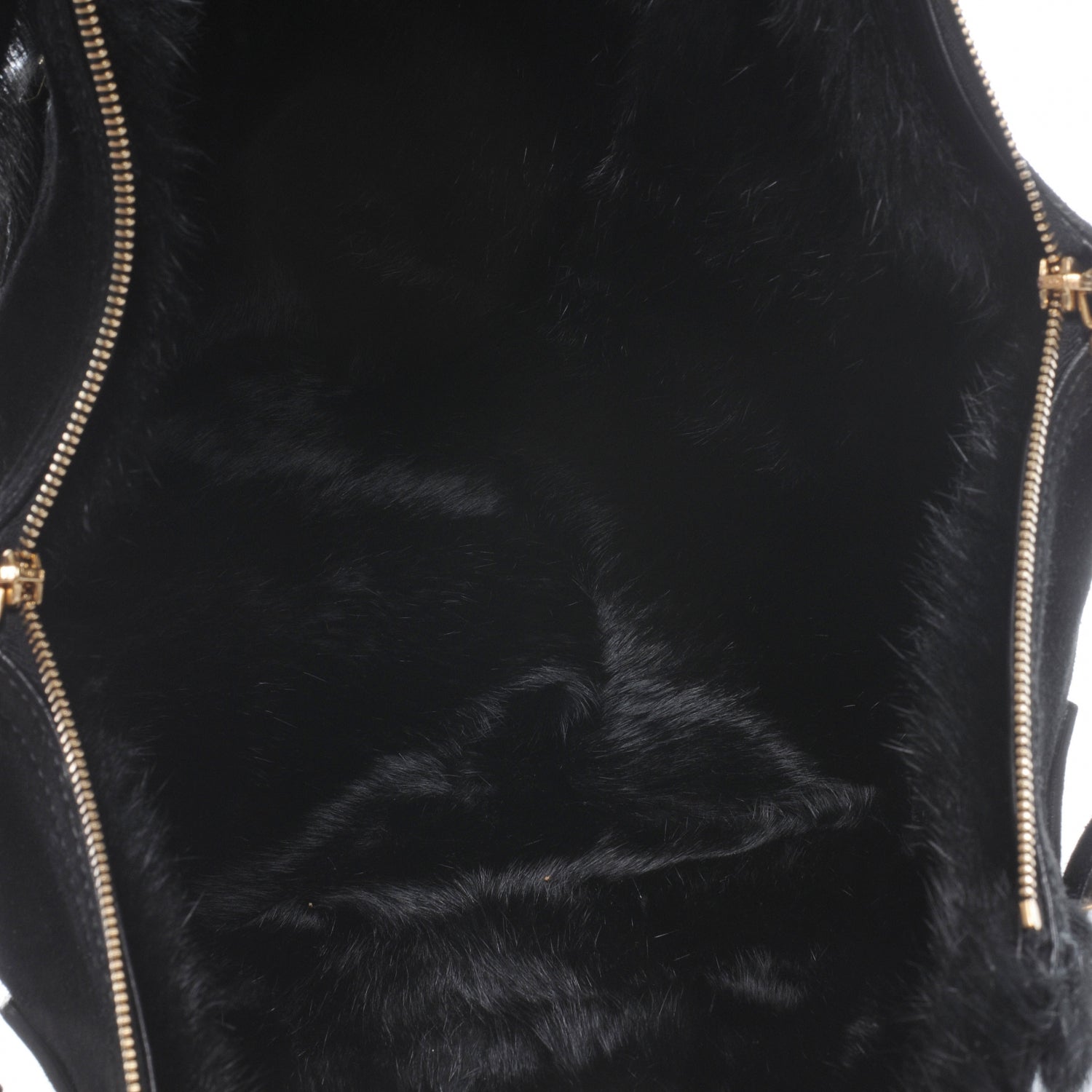 Saint Laurent Suede Mink Medium Downtown Tote Black 5 of 7