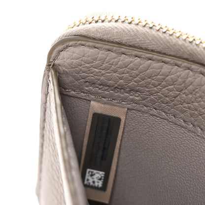 Chloe Grained Calfskin Medium Marcie Zip Card Holder Cashmere Grey 7 of 11