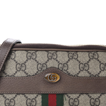 Gucci GG Supreme Monogram Web Mini Ophidia GG Bag Brown 12 of 12