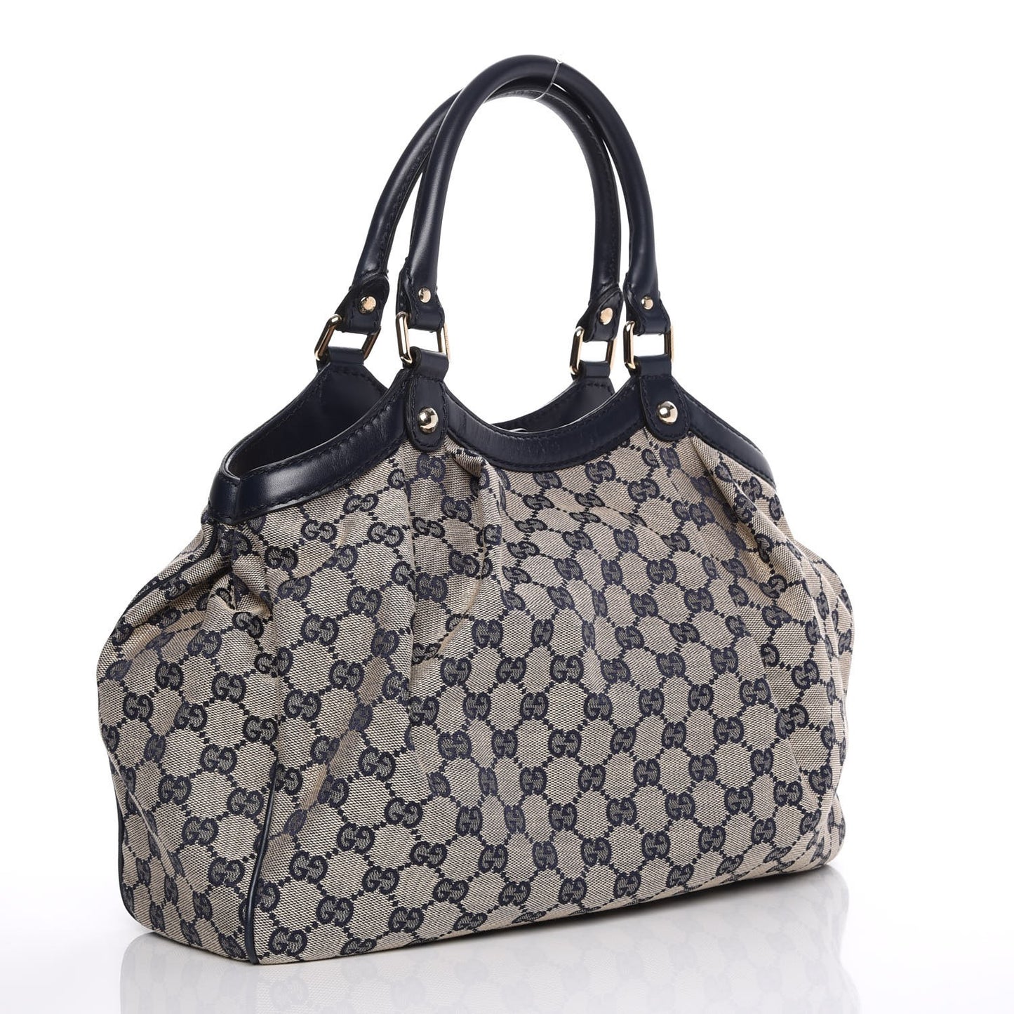 Monogram Medium Sukey Tote Navy