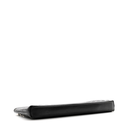 Chanel Metallic Calfskin Keyboard Pouch Black 4 of 9