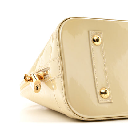 Louis Vuitton Vernis Alma PM Blanc Corail 17 of 19