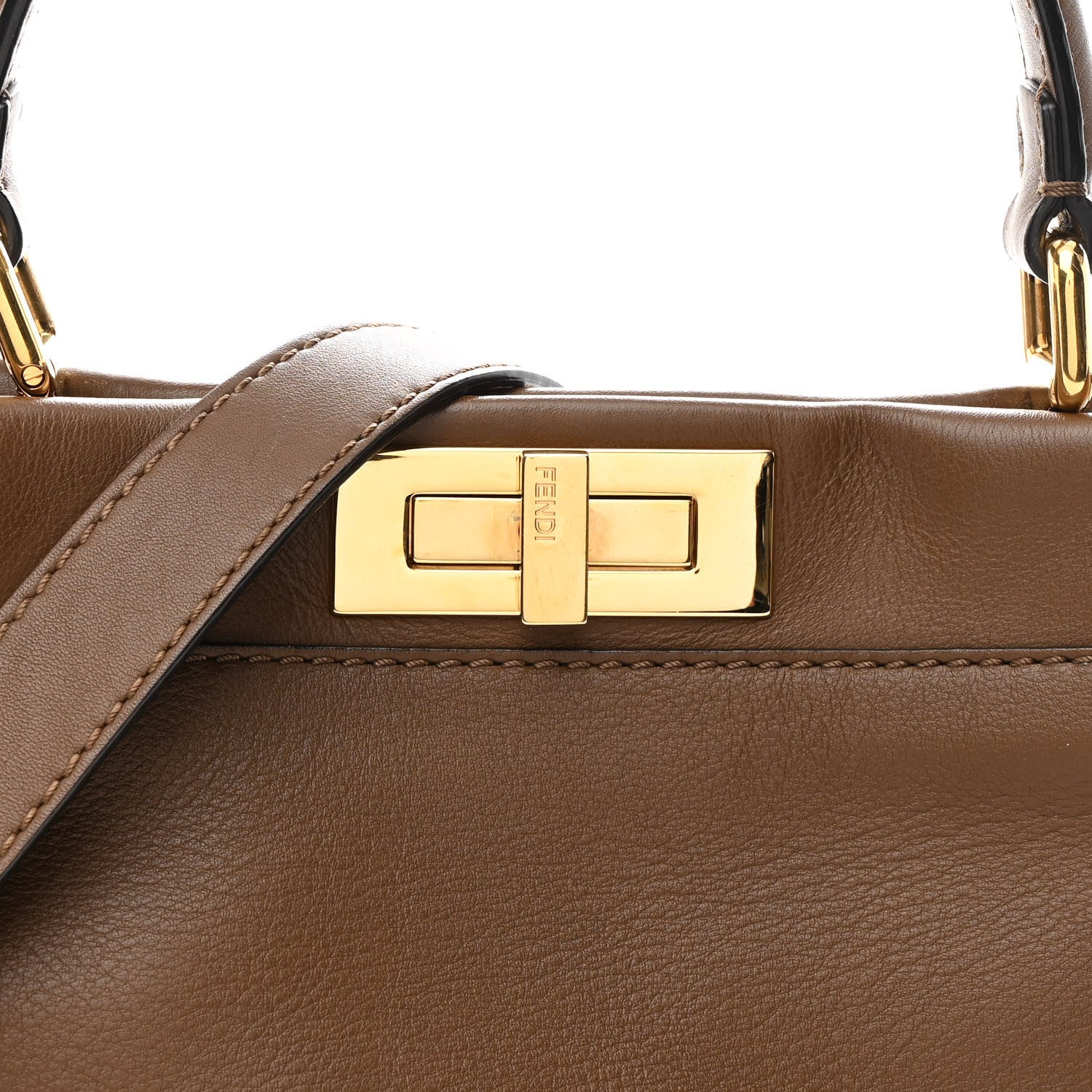Fendi Vitello Seta Fabric Jacquard Pequin Medium Peekaboo Iconic Fendi Vitello Seta Fabric Jacquard Pequin Medium Peekaboo Iconic