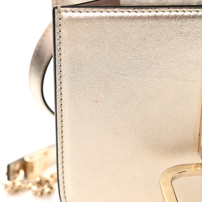 Valentino Garavani Metallic Calfskin Small VSling Shoulder Bag Gold 13 of 17
