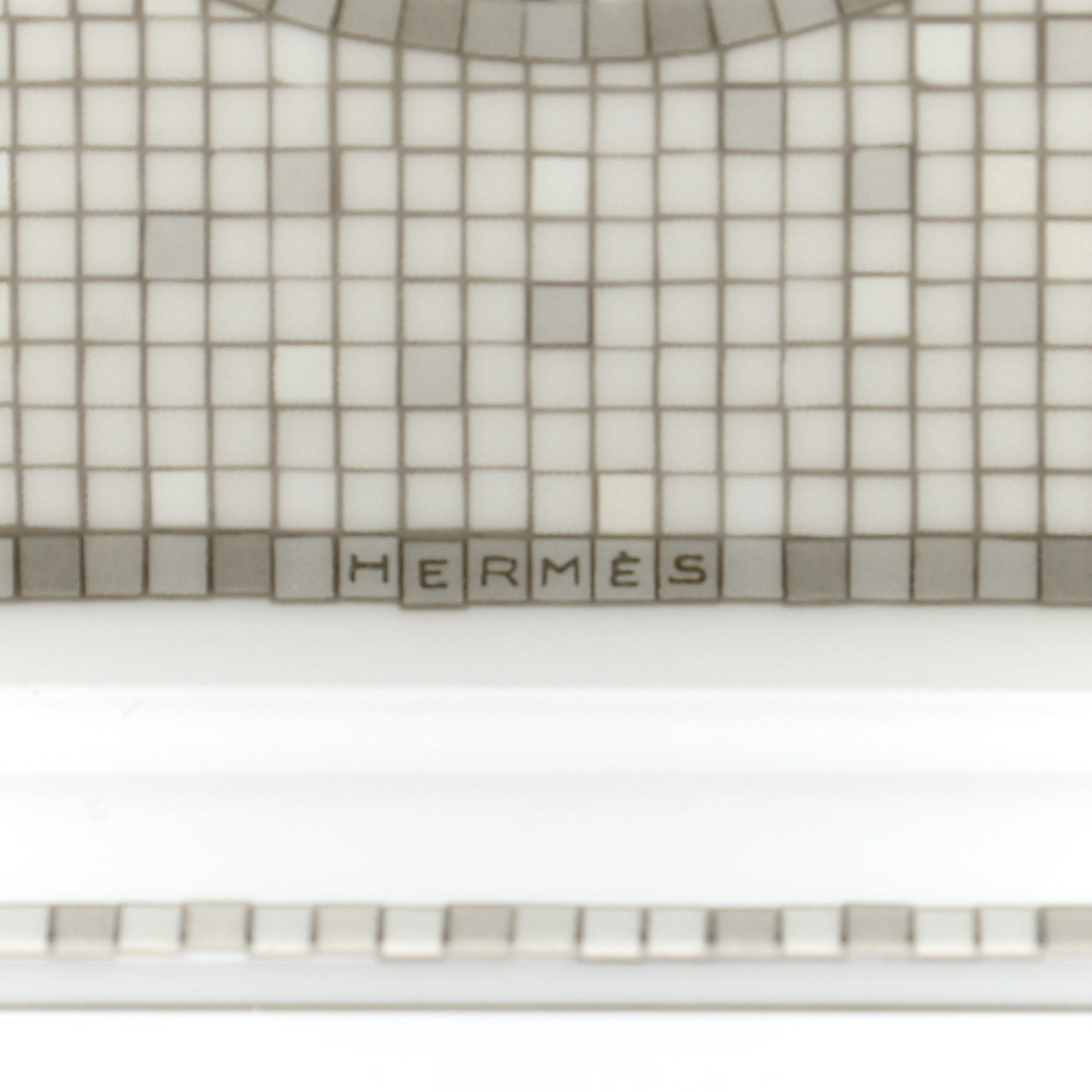 Porcelain Mosaique Au 24 Sushi Plate Platine