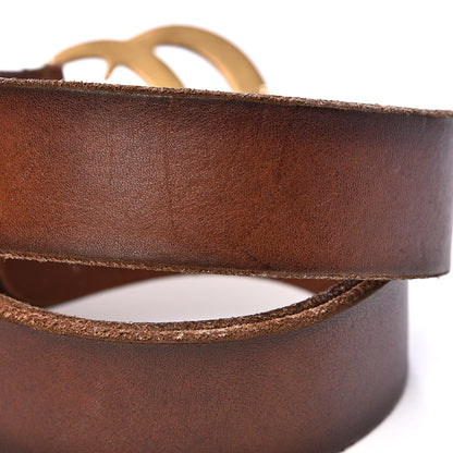Gucci Faded Calfskin Double G 40mm Belt 100 40 Cuir 4 of 7