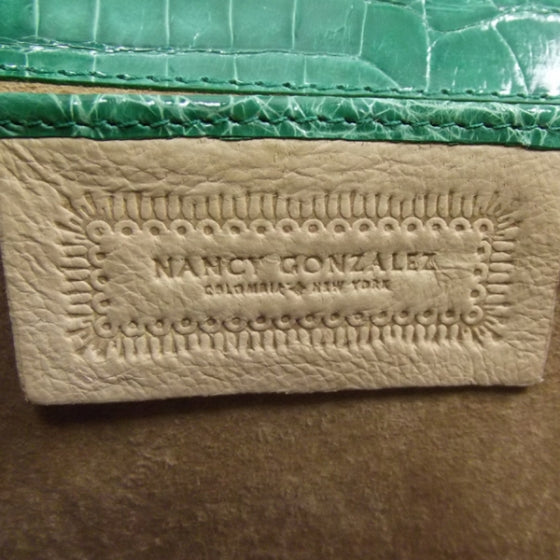 Crocodile Envelope Shoulder Bag