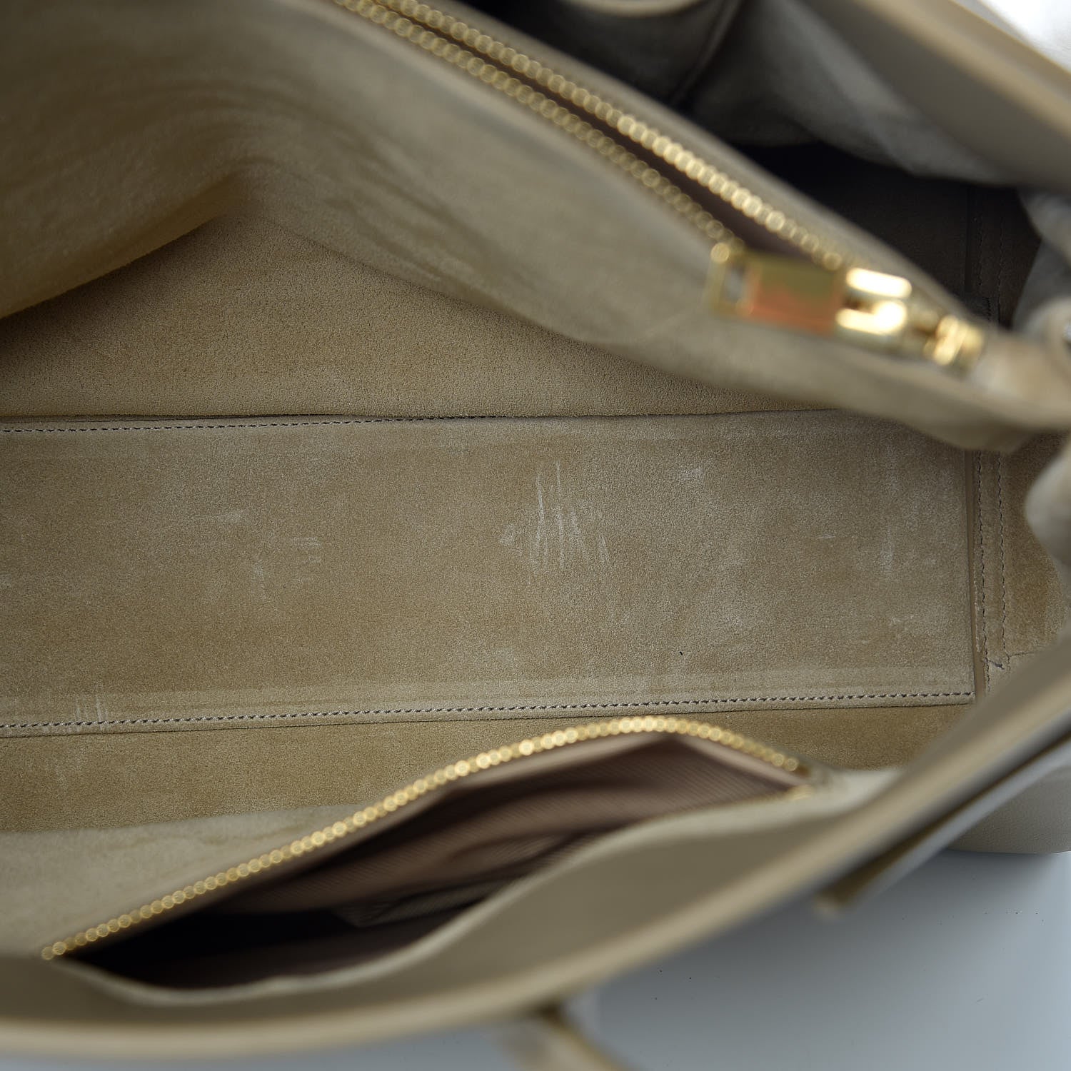 Saint Laurent Calfskin Large Sac De Jour Carryall Beige 10 of 12