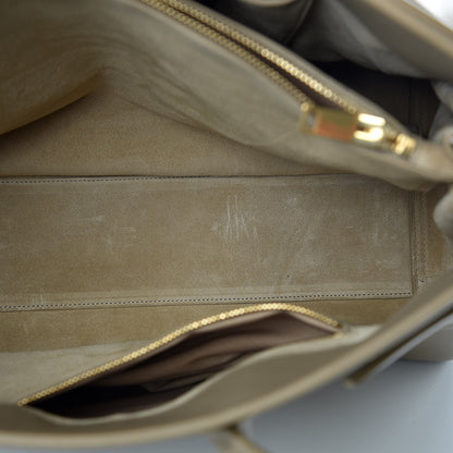 Saint Laurent Calfskin Large Sac De Jour Carryall Beige 10 of 12