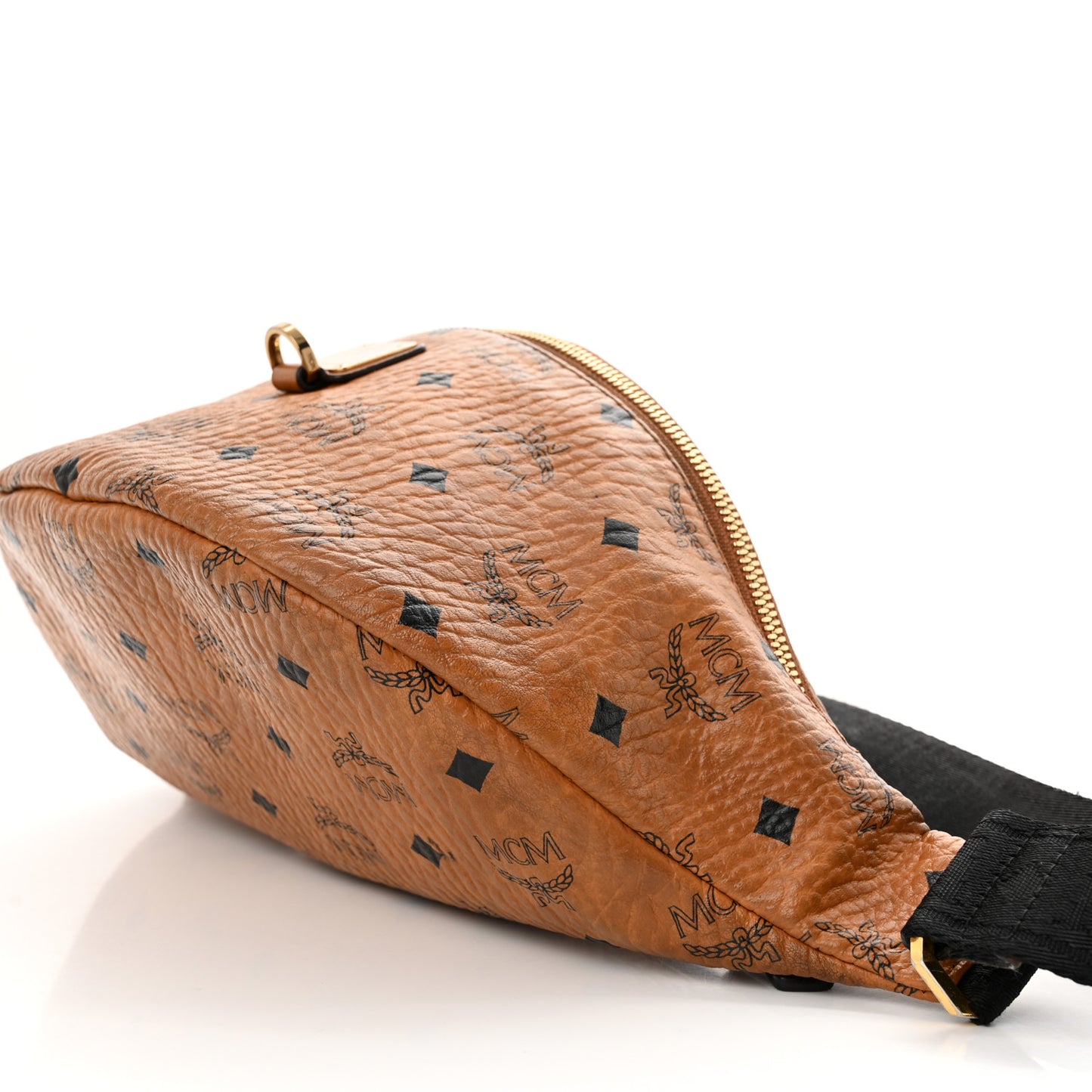Visetos Medium Fusten Belt Bag Cognac