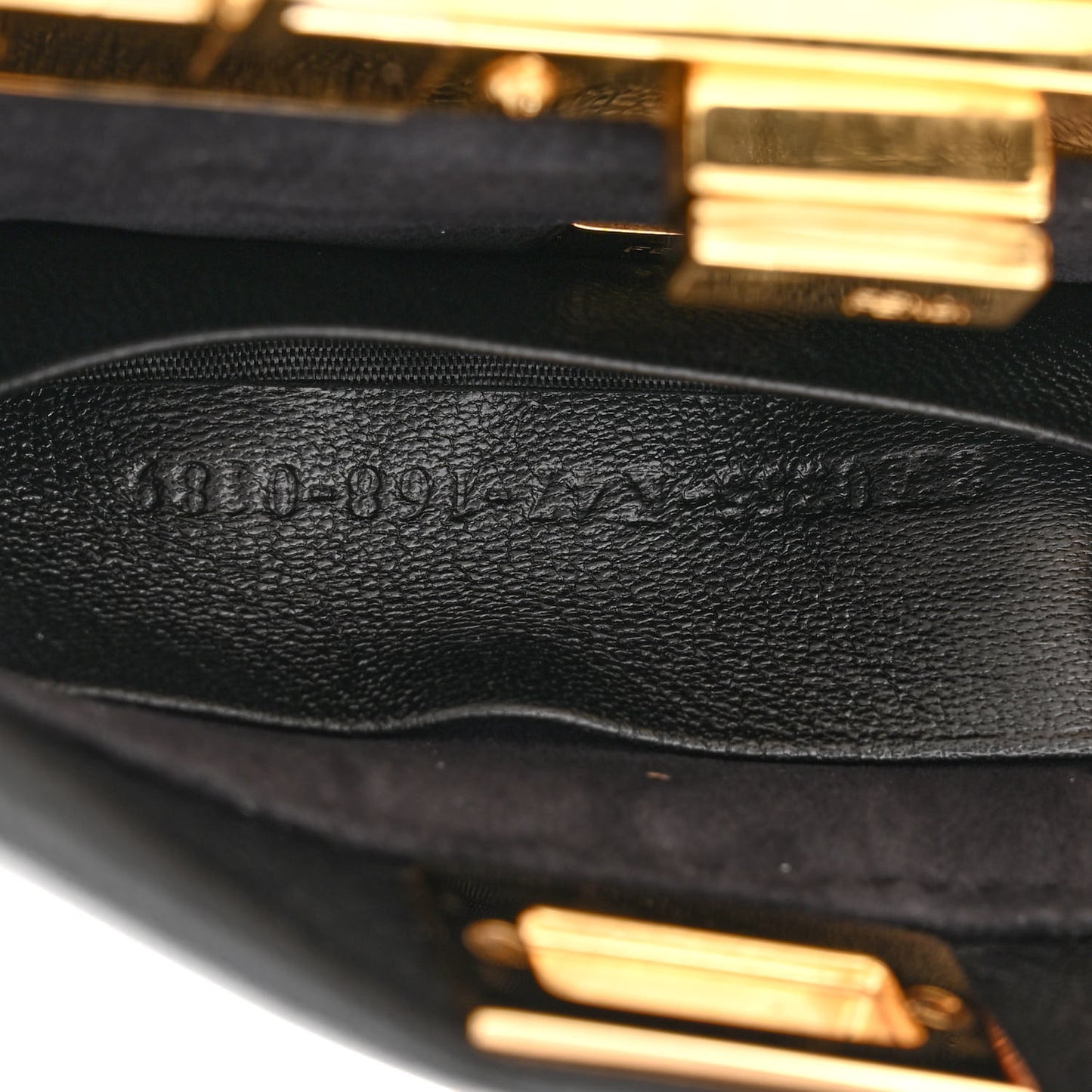 Nappa Micro Peekaboo Iconic Satchel Black