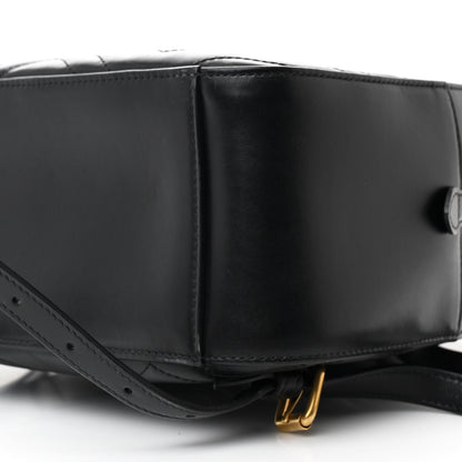 Gucci Calfskin Matelasse GG Marmont Dome Backpack Black 10 of 10