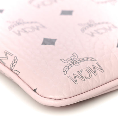 MCM Visetos Medium Crossbody Pouch Soft Pink 9 of 10