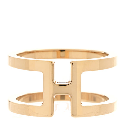 Hermes Permabrass H En Rond Scarf Ring Gold 1 of 4