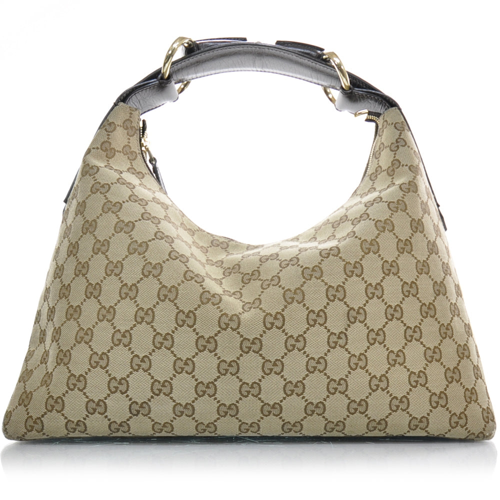 Monogram Medium Horsebit Chain Hobo