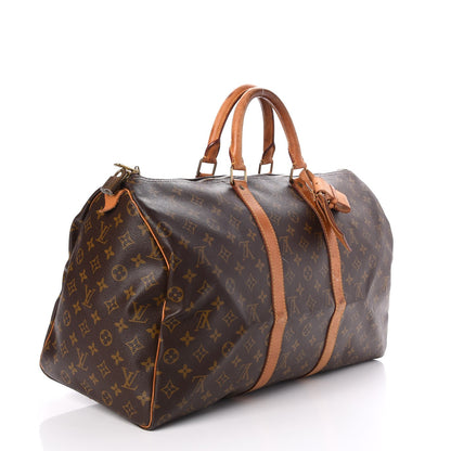 Louis Vuitton Monogram Keepall 50 3 of 9