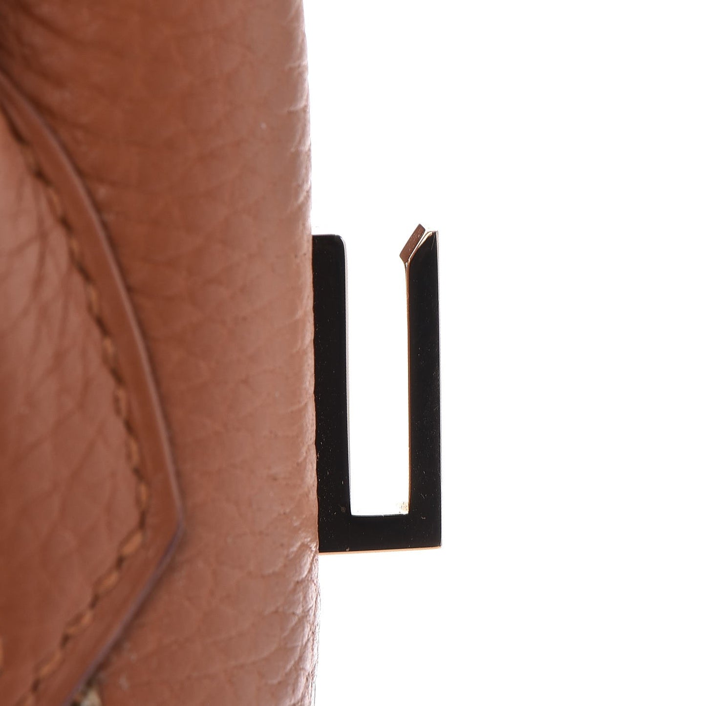 Taurillon Clemence Lizard Club Birkin 30 Gold Marron D'Inde