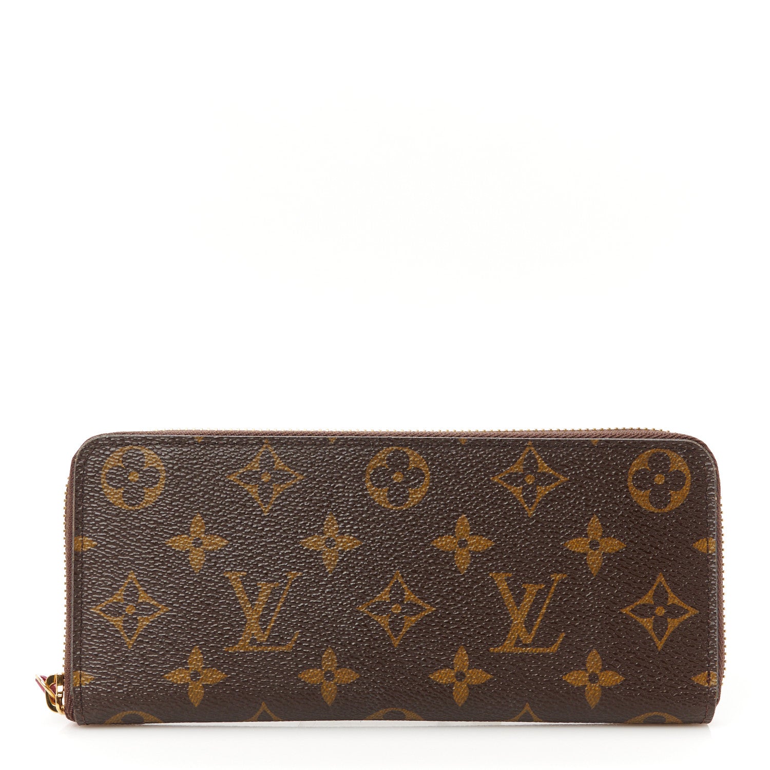 Louis Vuitton Monogram Clemence Wallet Fuchsia 1 of 8