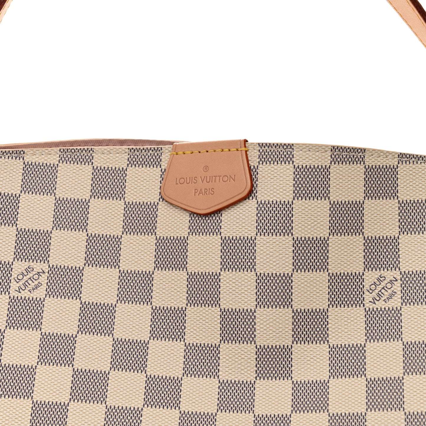 Damier Azur Graceful PM Rose Ballerine