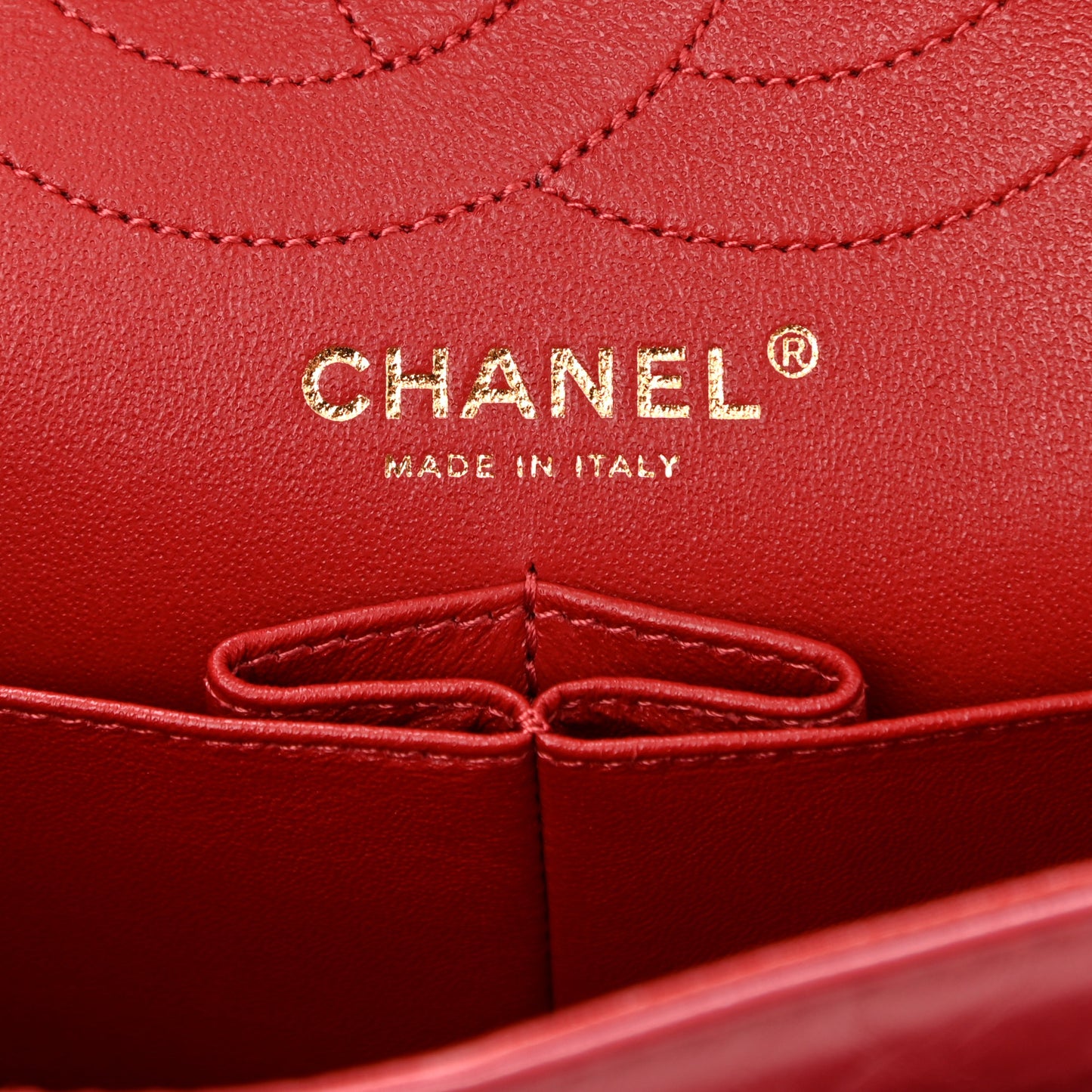 Aged Calfskin Quilted 2.55 Reissue 226 Flap Dark Red