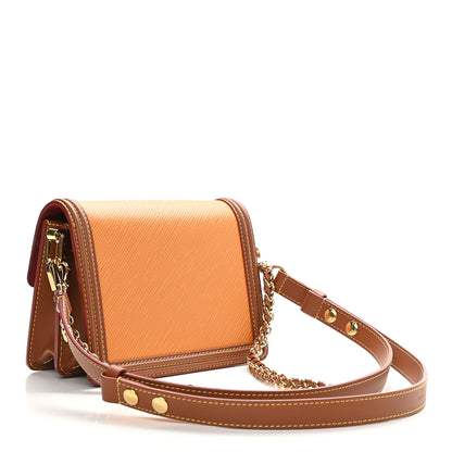 Louis Vuitton Epi Dauphine Mini Mandarin Brown 3 of 8