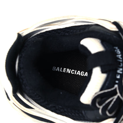 Balenciaga Mesh Nylon Womens Track Sneakers 36 Black White 7 of 7