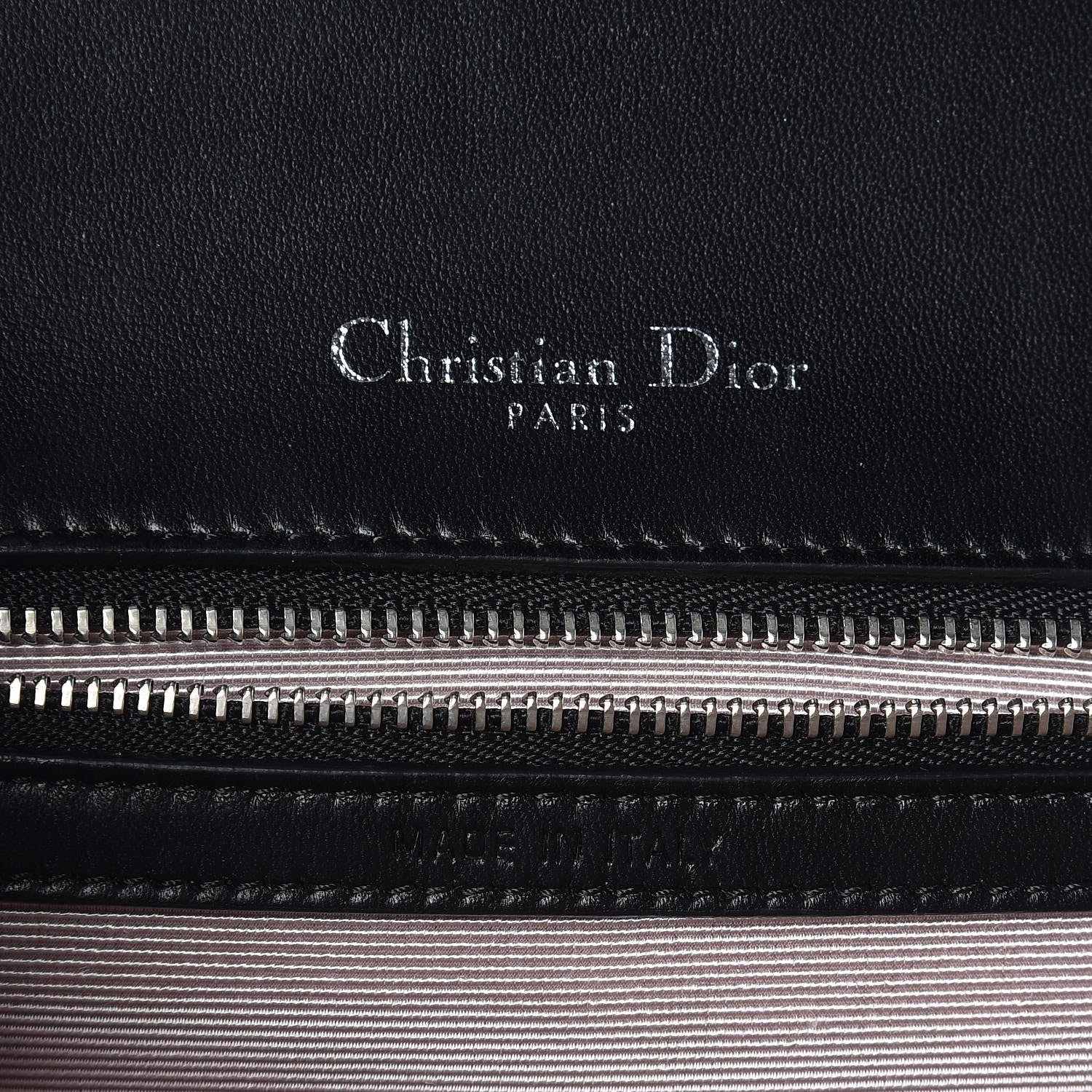 Christian Dior Lambskin Medium Diorama Flap Bag Black 5 of 10