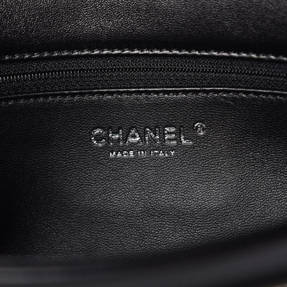 Chanel Shearling Lambskin 100% Clutch Black 6 of 7